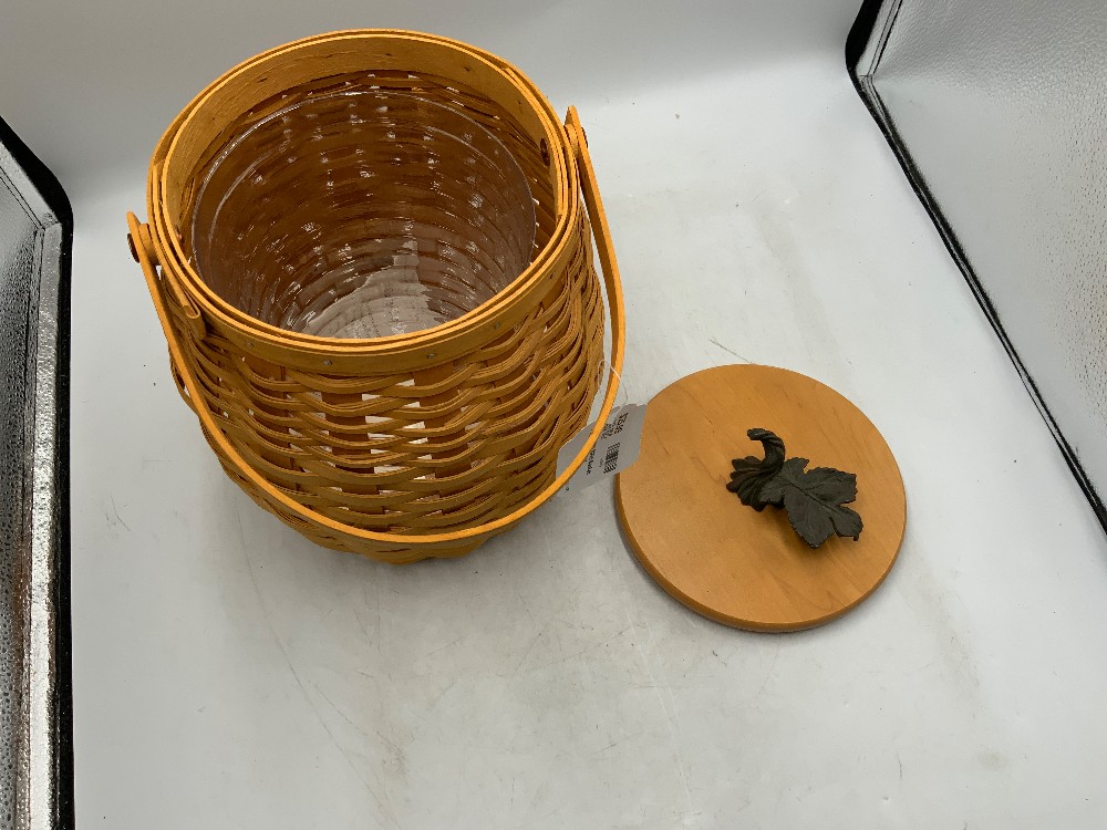 Longaberger 2000 Basket Pumpkin With Lid
