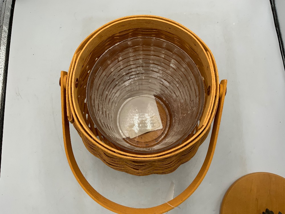 Longaberger 2000 Basket Pumpkin With Lid