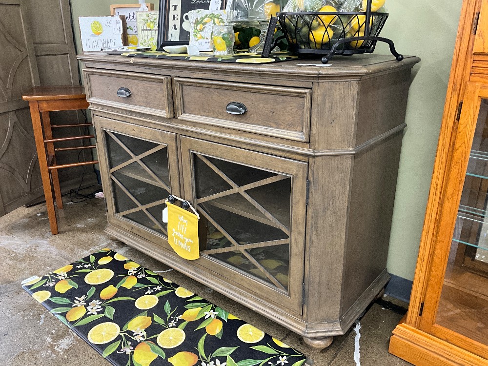 Buffet w/ Glass Doors