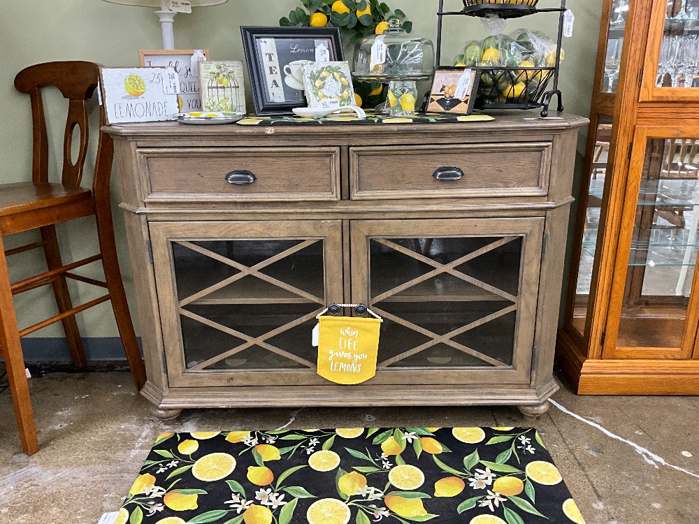 Buffet w/ Glass Doors