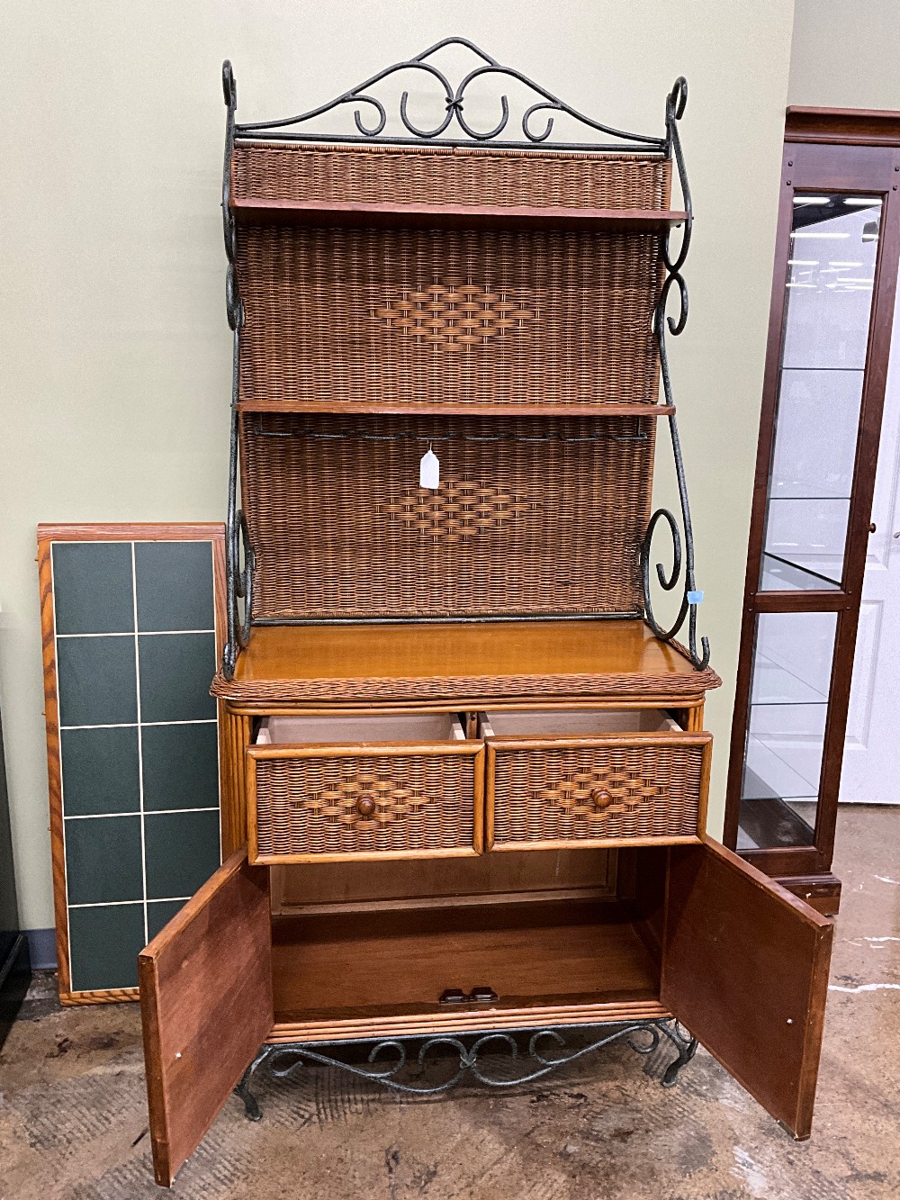 Woven Bakers Rack