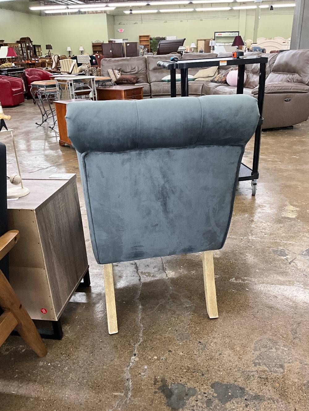 Blue Accent Chair
