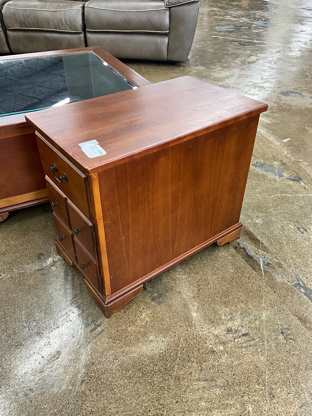 End Table with Drawers