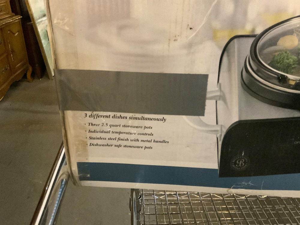 Bella Cucina Triple Slow Cooker