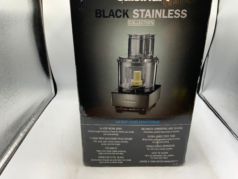 Cuisinart Black Stainless 14 Cub Food Processor