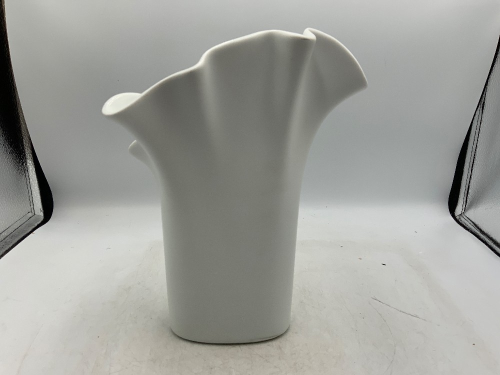 White Rosenthal Studio Line Vase