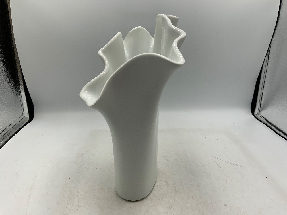 White Rosenthal Studio Line Vase