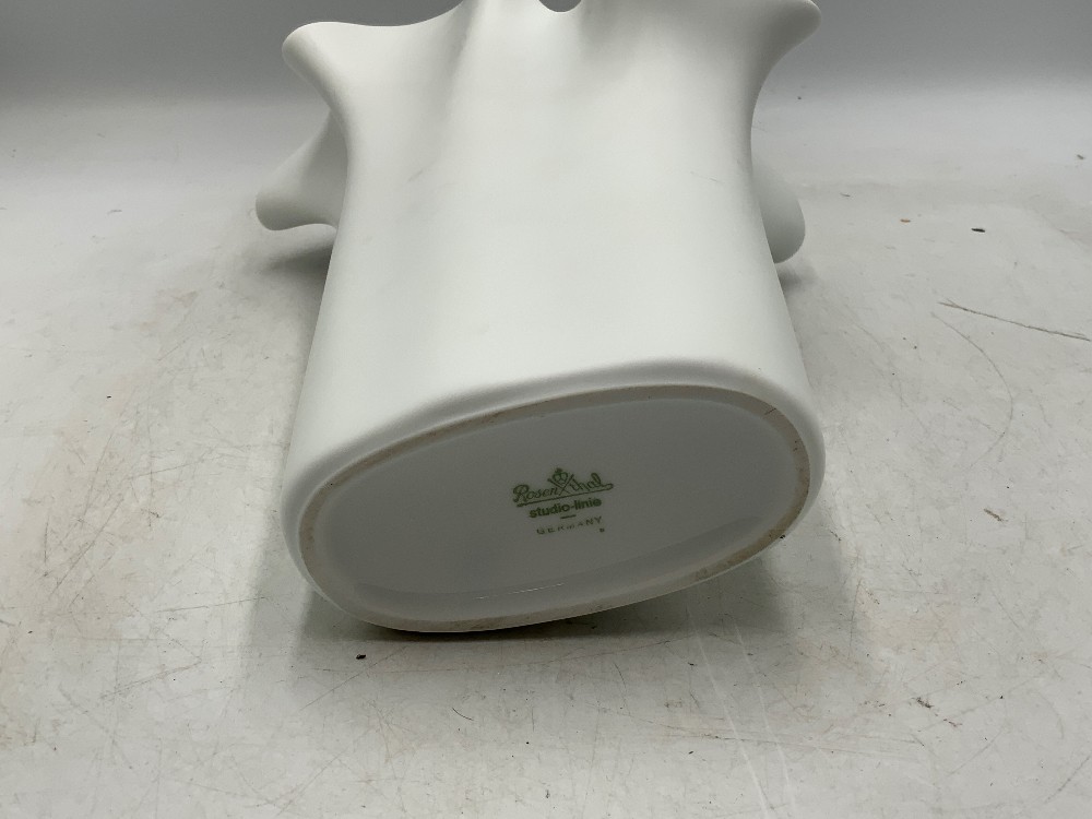 White Rosenthal Studio Line Vase