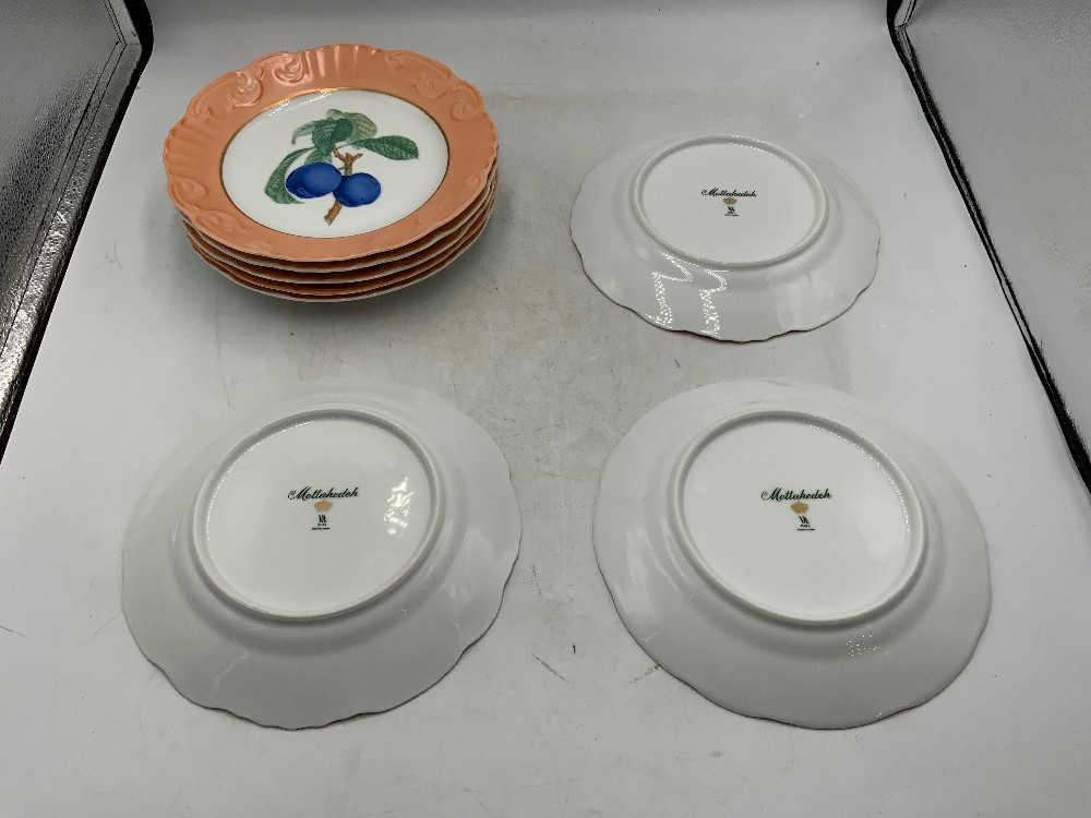 Mottaneden Set of 8 Fruit Plates
