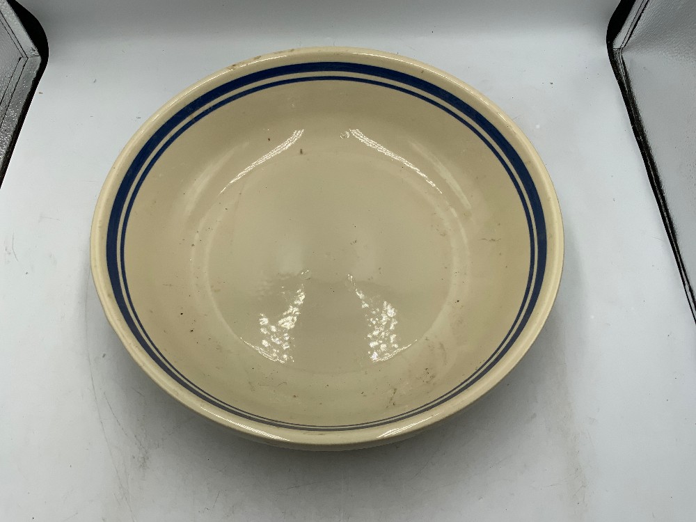 Roseville Ohio Large Pottery Bowl