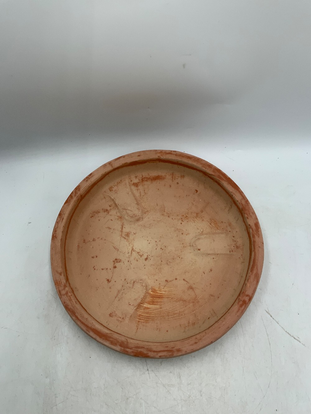 Terracotta Glass 2pc Vase