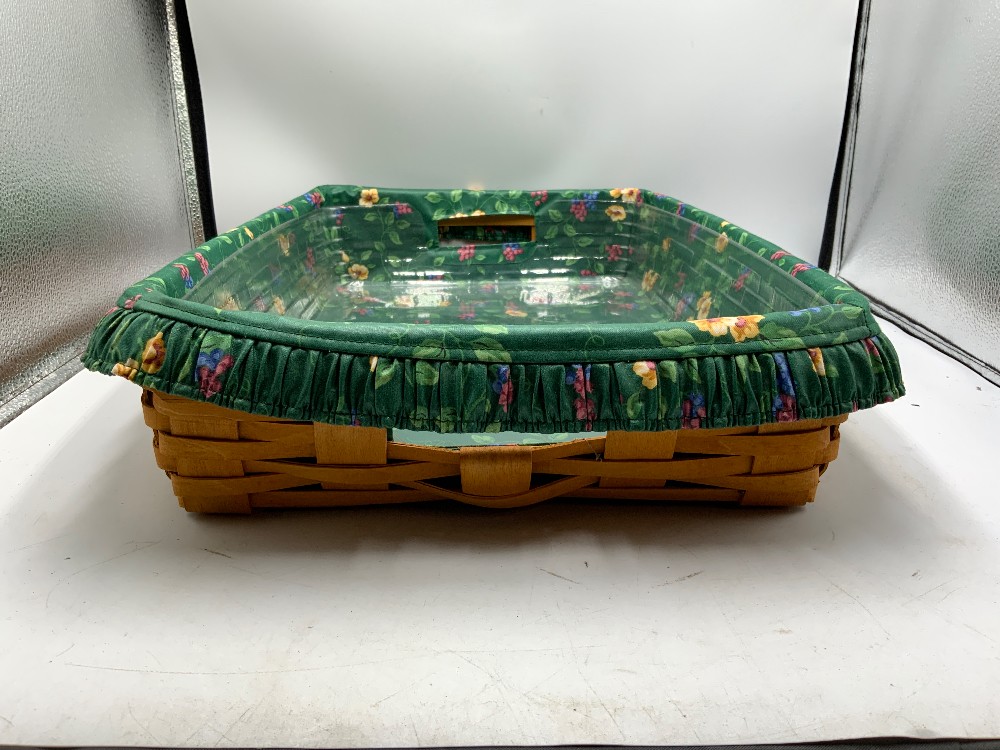 Longaberger 1997 Hostess Basket with Plastic Liner