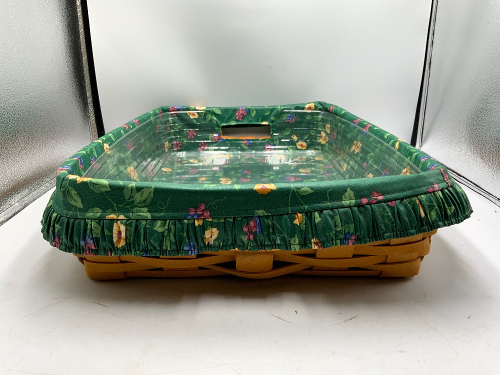 Longaberger 1997 Hostess Basket with Plastic Liner