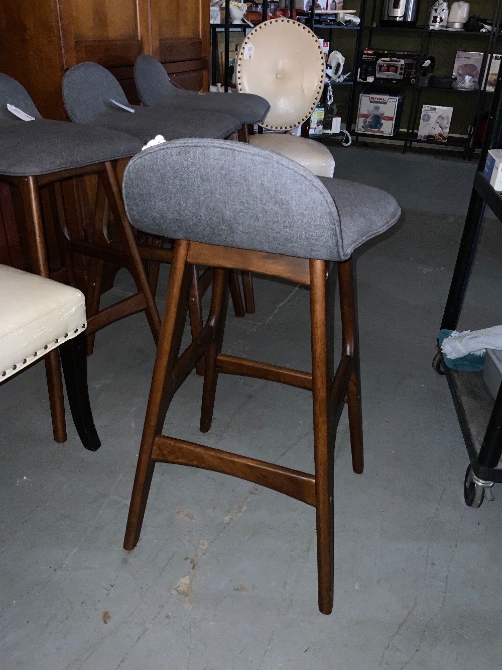 Grey Barstool