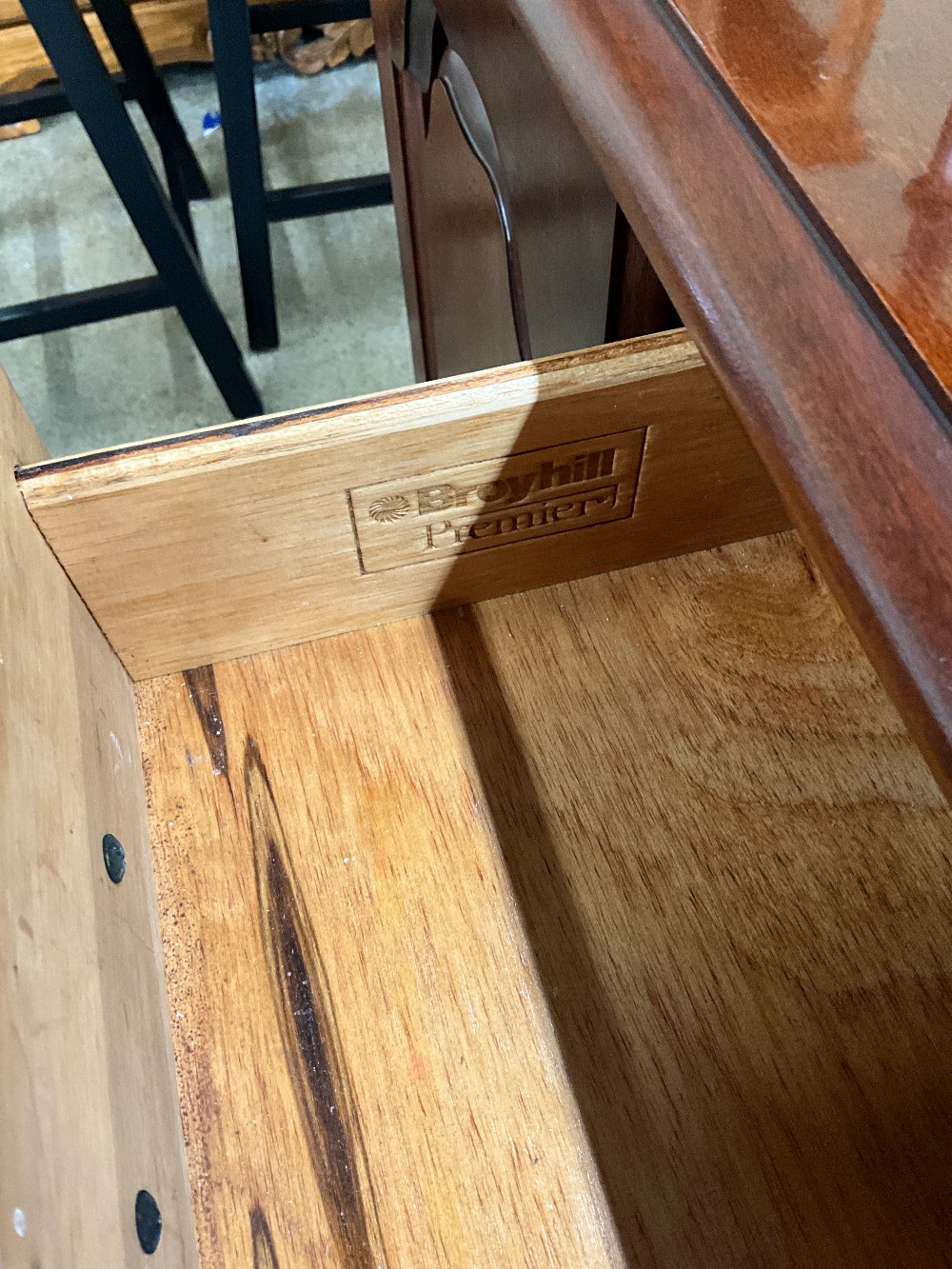 Dark Brown Broyhill Buffet