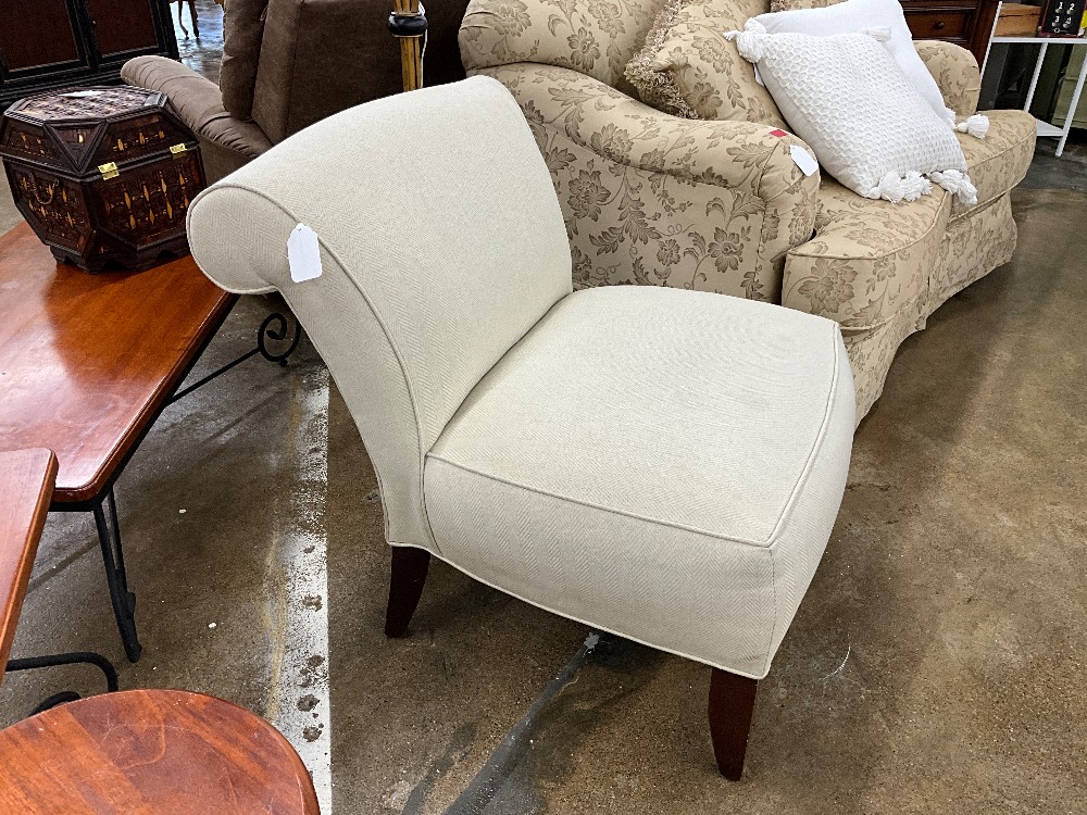 Cream Accent Chair