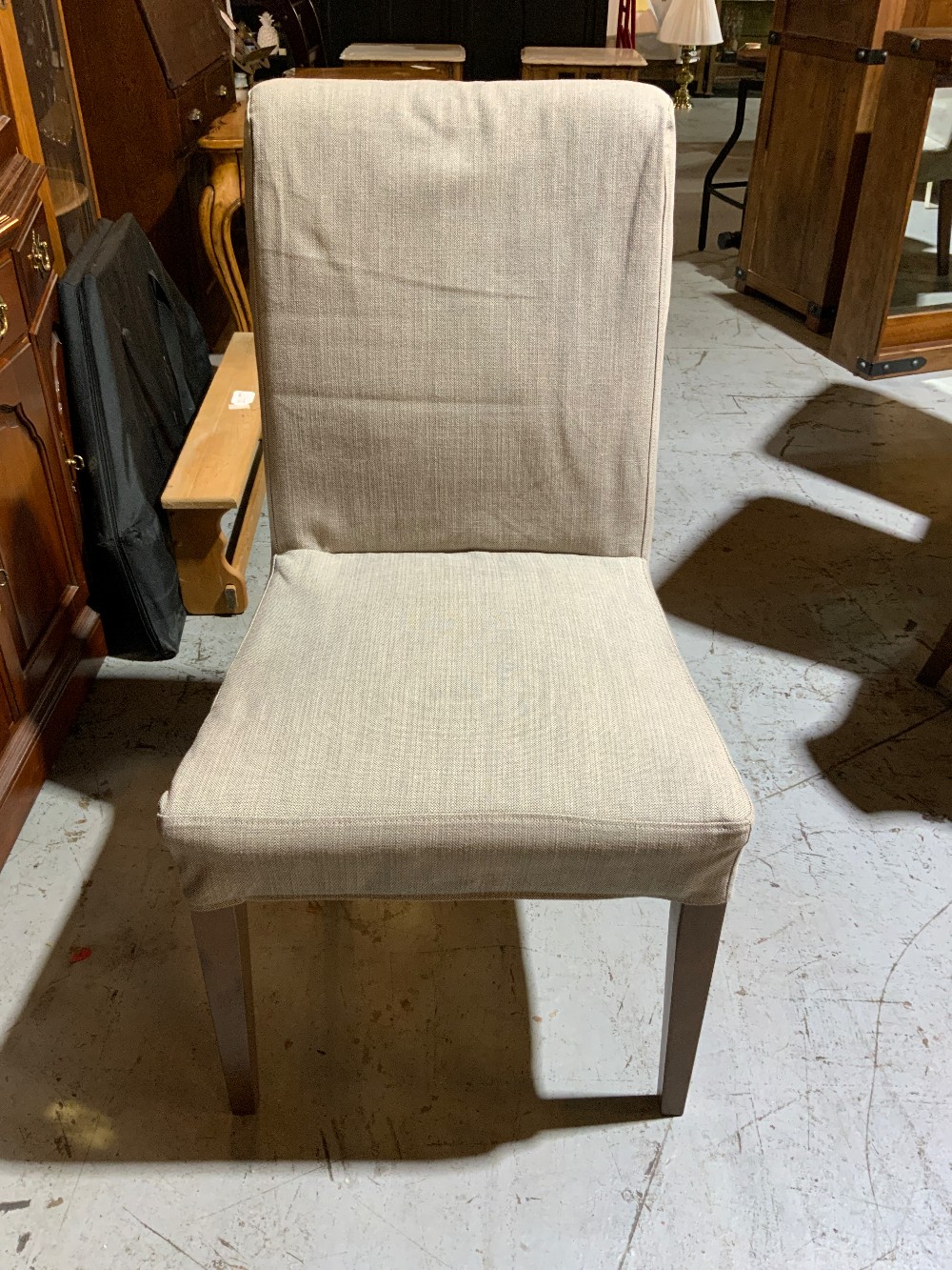 Ikea Gray Dining Chairs Set of 8