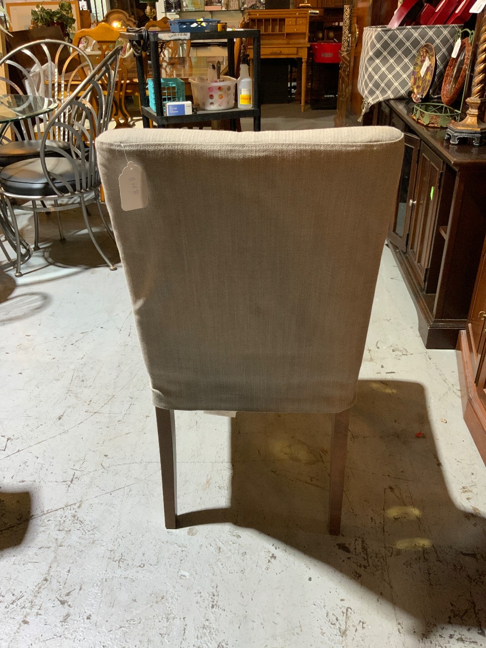 Ikea Gray Dining Chairs Set of 8