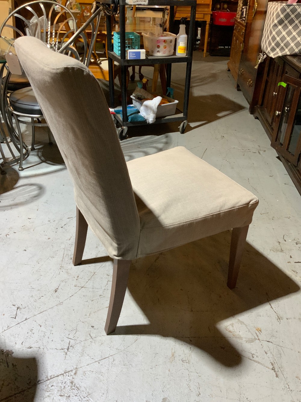 Ikea Gray Dining Chairs Set of 8