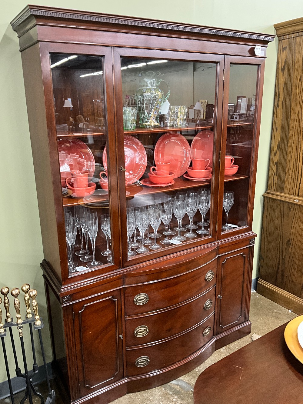Mahogany Hutch 1 Pc