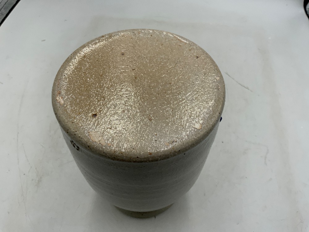 Salt Glazed Stoneware Crock - Blueberry Basket