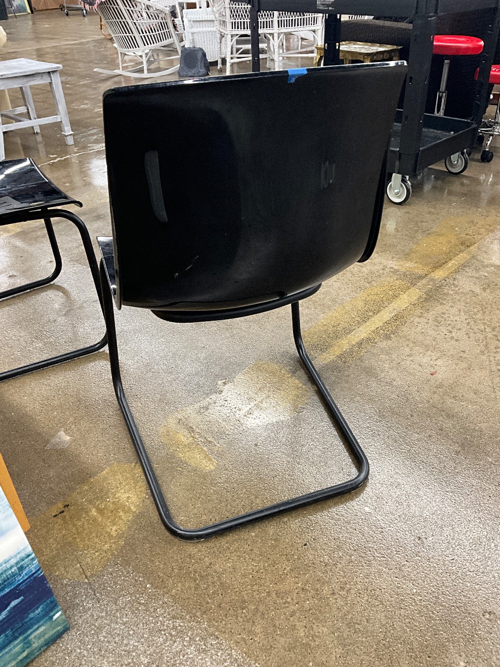 Black Modern Dining Chair