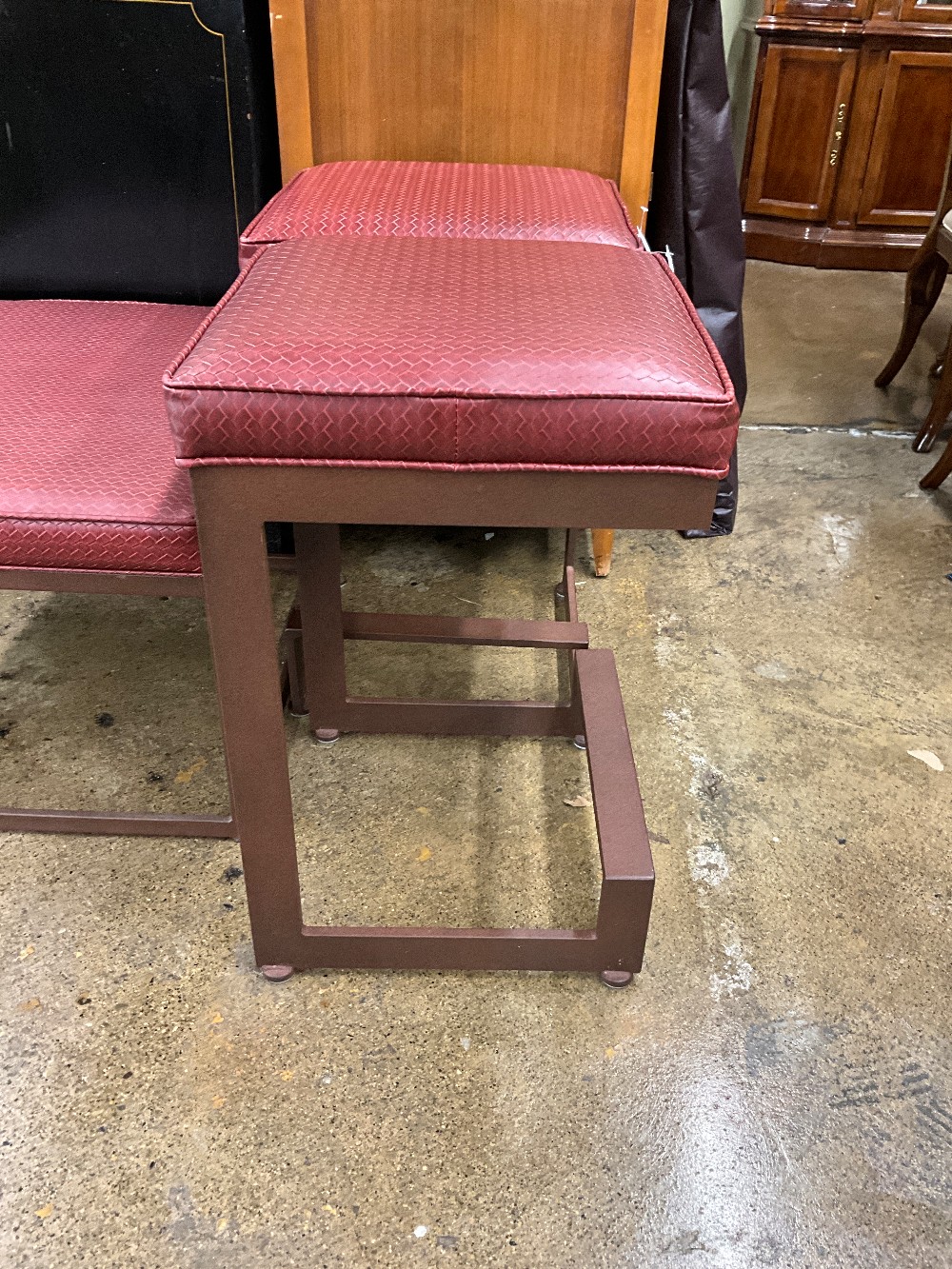 Metal Backless Barstool