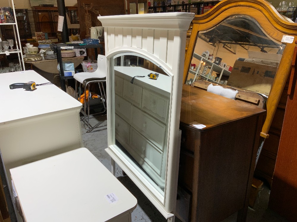 White 7 Drawer Dresser w/ Mirror - Furniture Fair