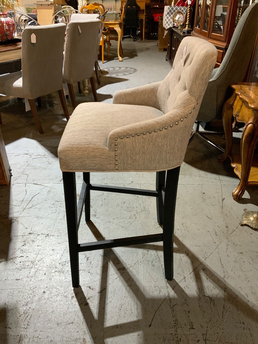 At Home Barstools Grey