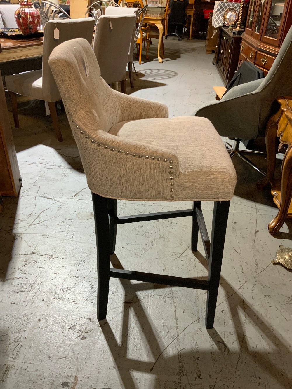 At Home Barstools Grey