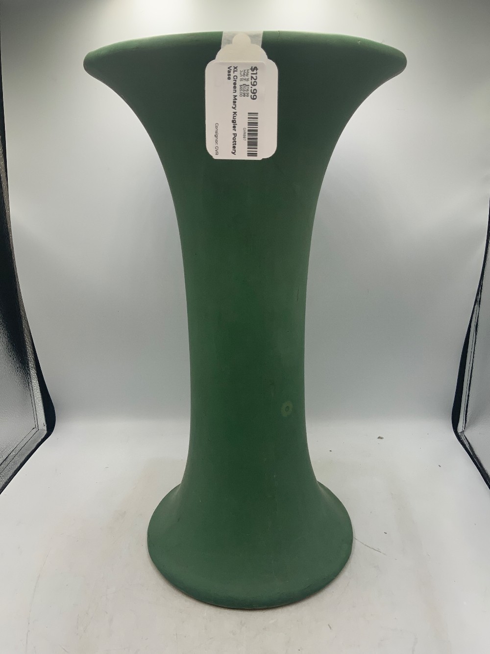 XL Green Mary Kugler Pottery Vase