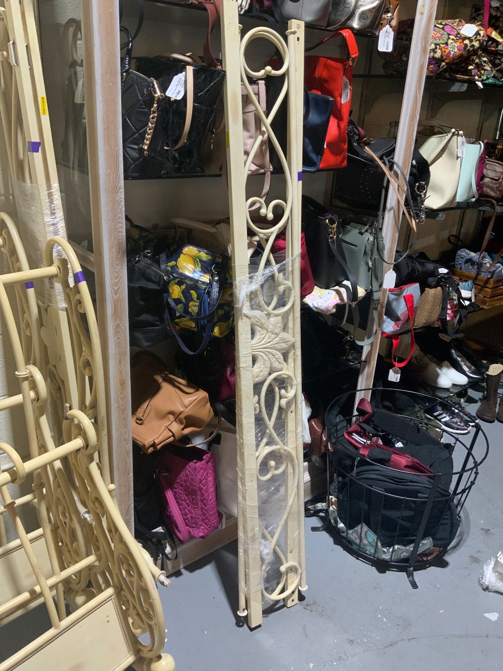 Wrought Iron White Bed