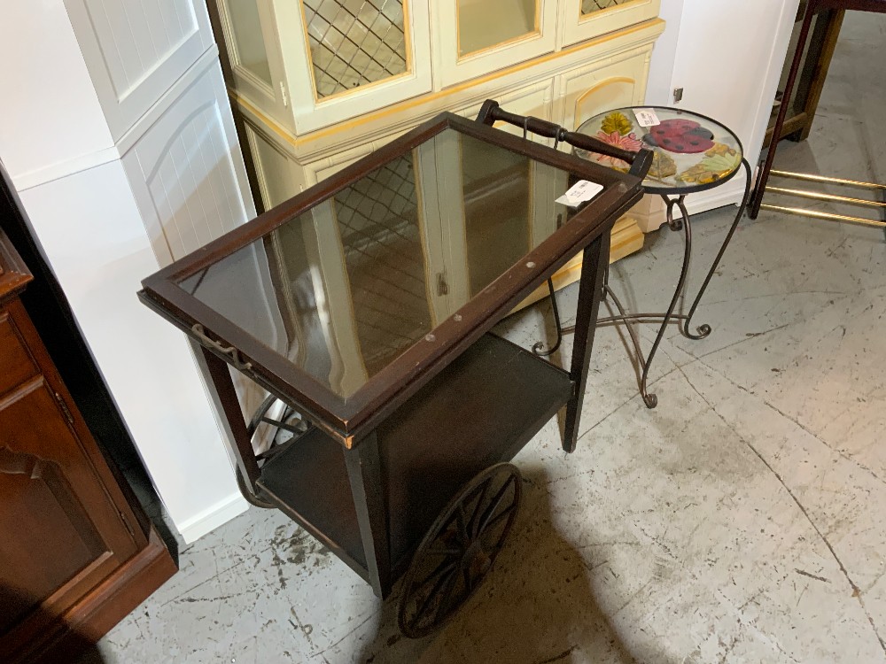 Wood Tea Cart