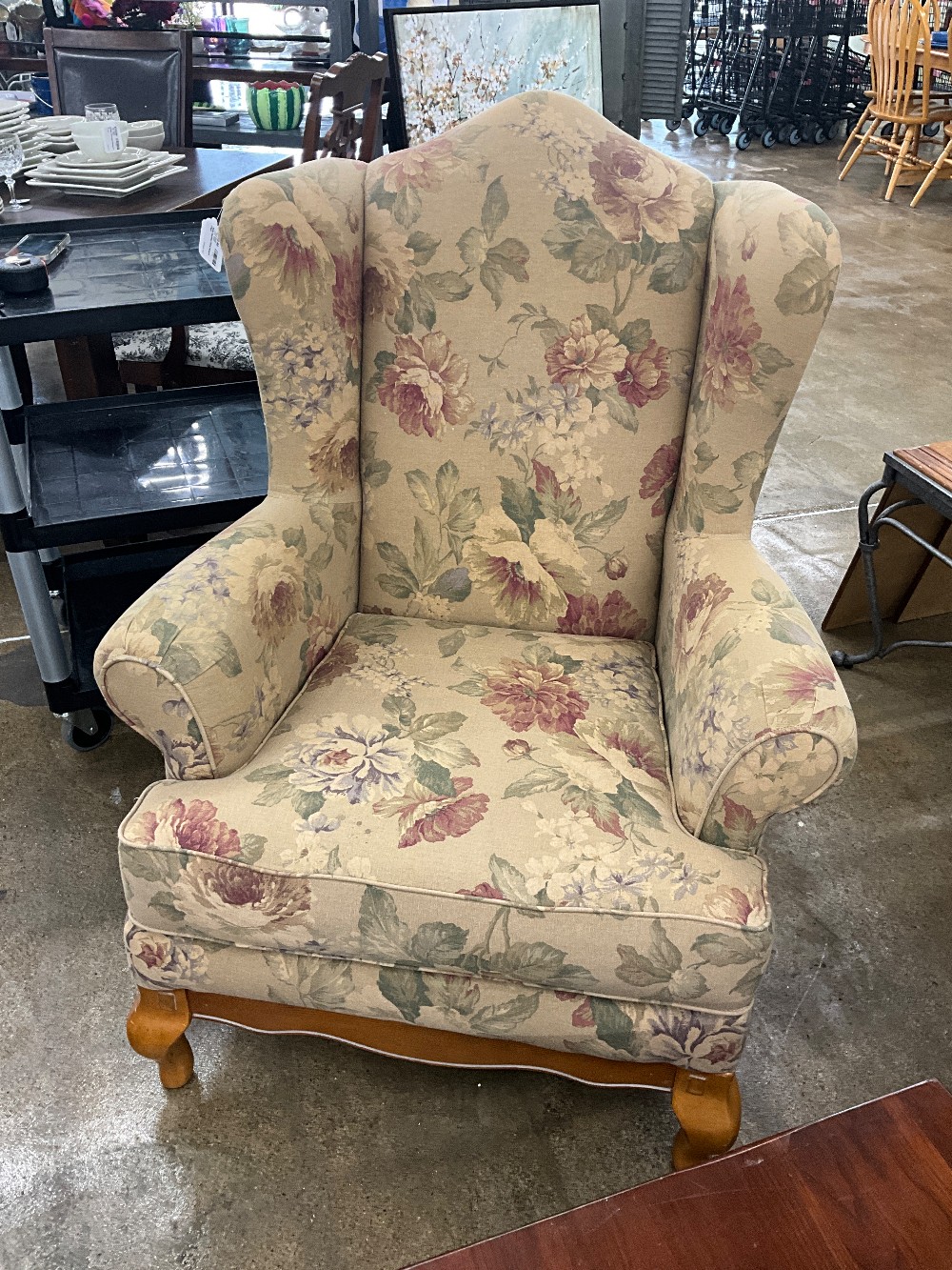 Sofa Express Floral Accent Chair