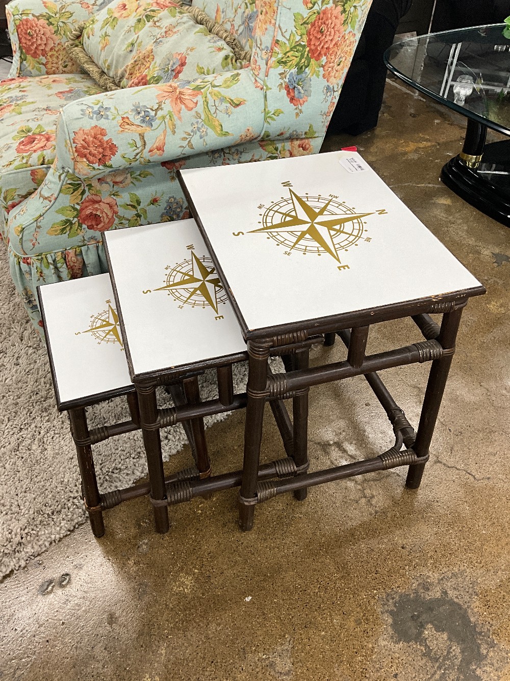 3pc Nesting Compass Tables