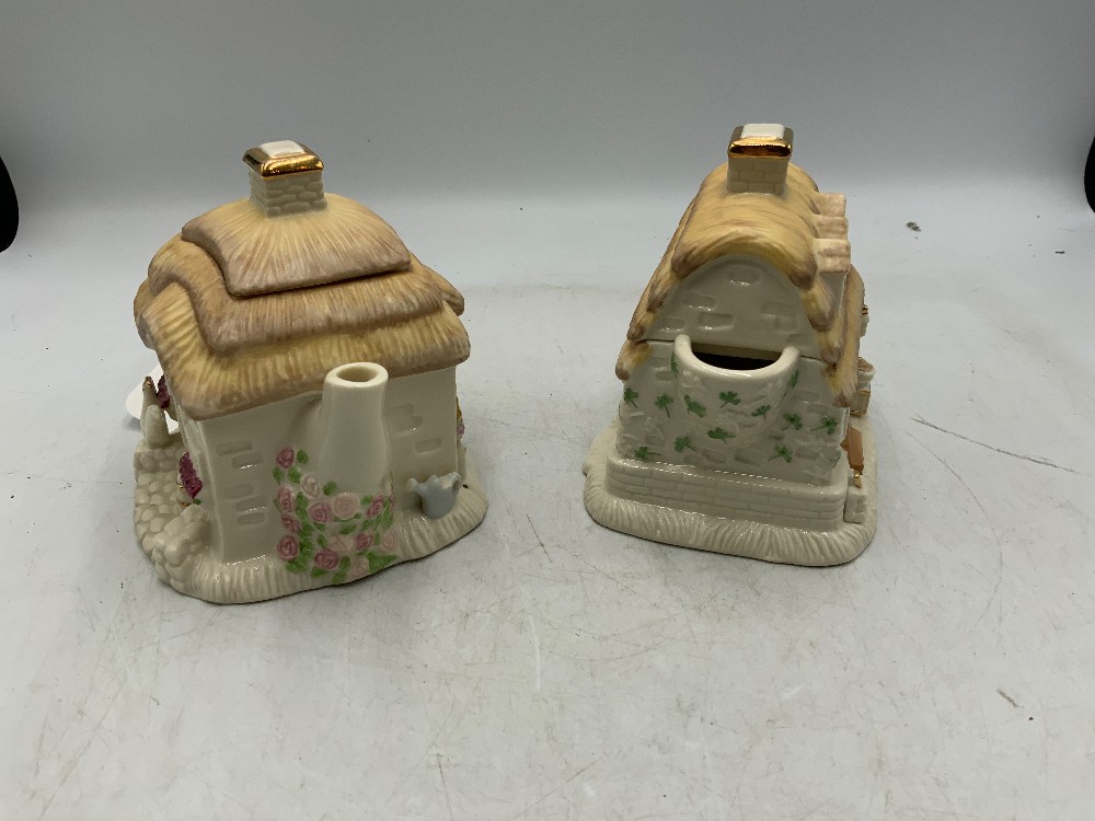 Lenox Irish Blessing Teapot Set 1 Lg, 2 Sm.