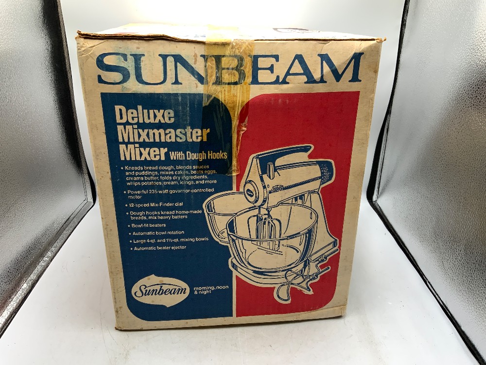 Vtg Sunbeam 1982 Mixer