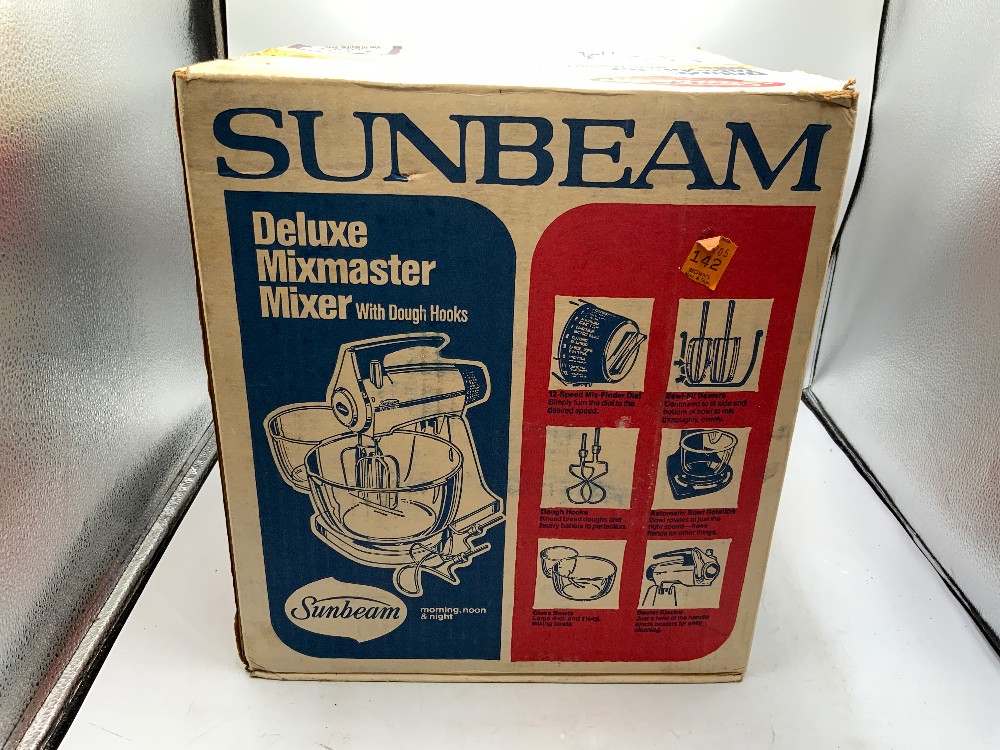 Vtg Sunbeam 1982 Mixer