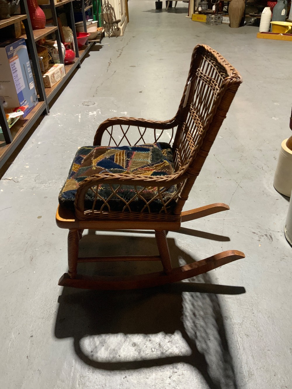 Kids Rocker w/ Quilted Seat