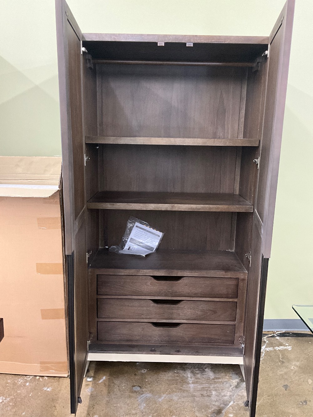 Universal Clothing Armoire AS IS
