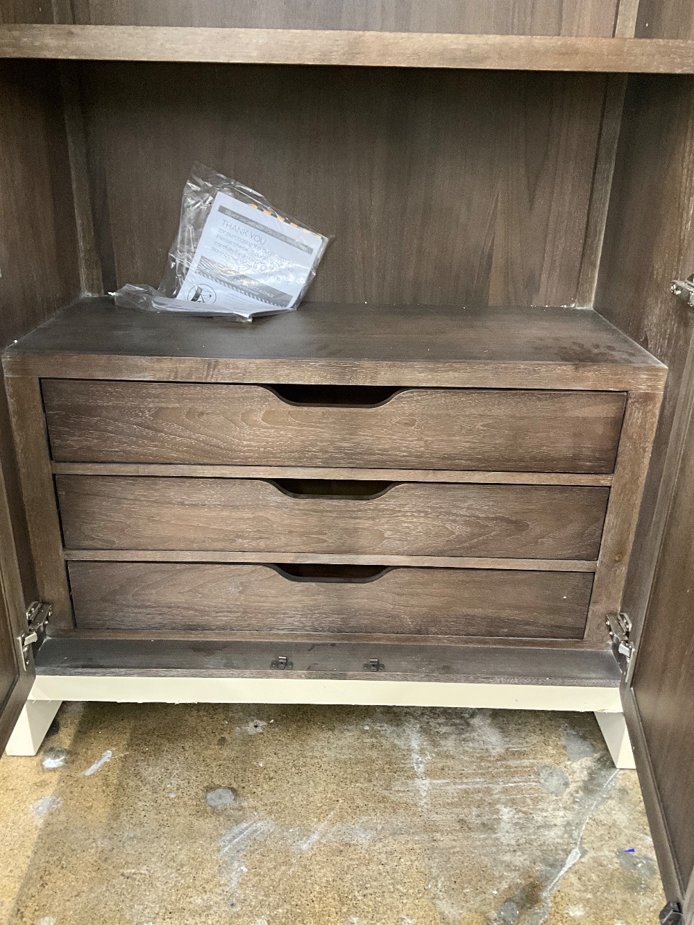 Universal Clothing Armoire AS IS