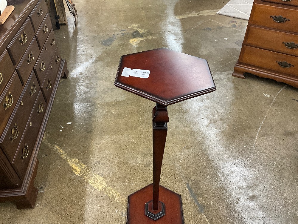 Bombay Cherry Wood Pedestal