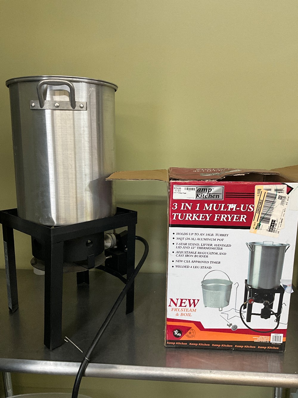 3 in 1 Turkey Fryer