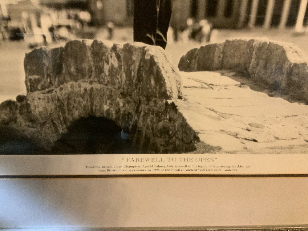 Arnold Palmer Farwell to The Oven Framed Art