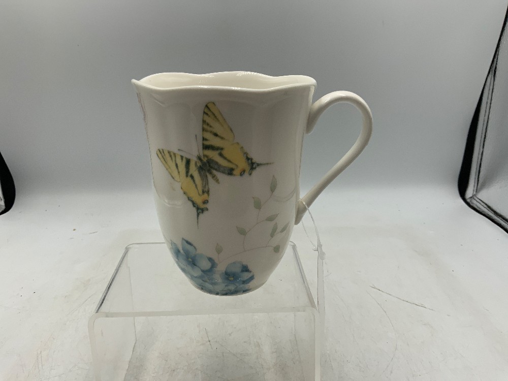 Lenox Meadow Butterfly Mug Set of 6