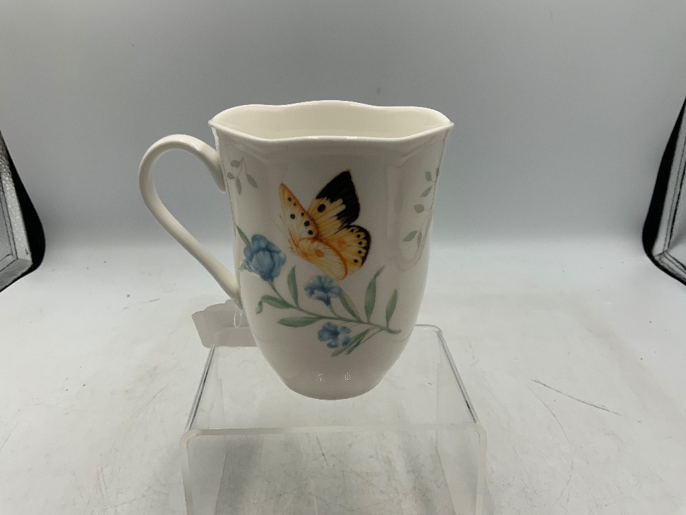 Lenox Meadow Butterfly Mug Set of 6