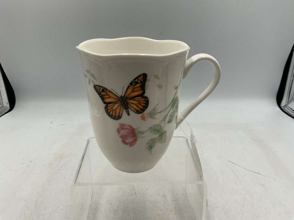 Lenox Meadow Butterfly Mug Set of 6
