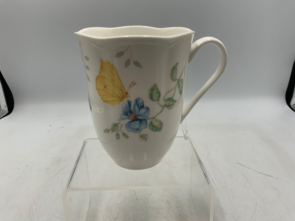 Lenox Meadow Butterfly Mug Set of 6