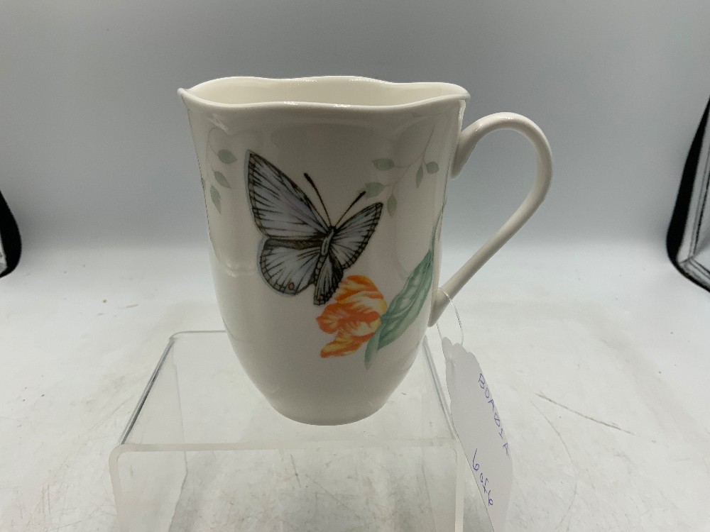 Lenox Meadow Butterfly Mug Set of 6
