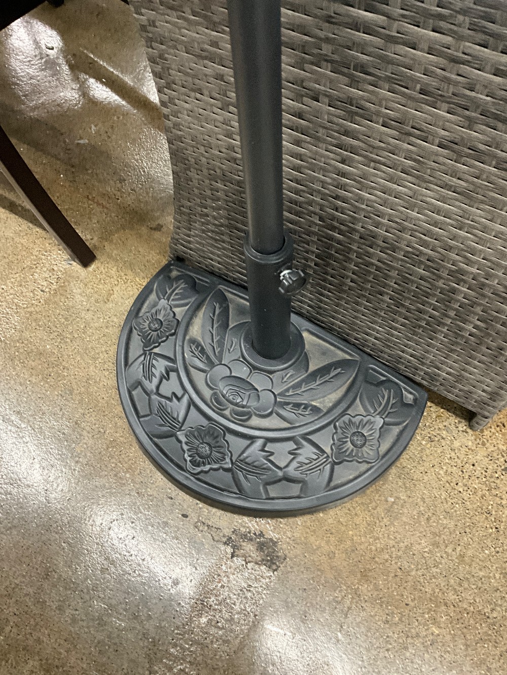 Wayfair Half Umbrella & Stand